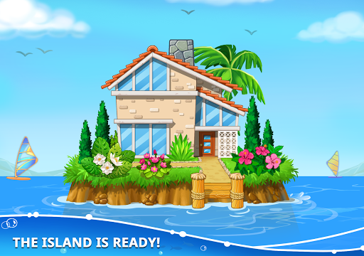 Island building! Build a house - Gameplay image of android game