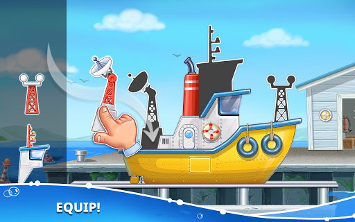 Island building! Build a house - Gameplay image of android game