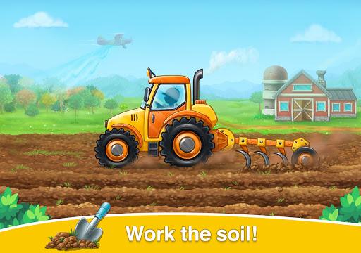 Farm land & Harvest Kids Games - عکس بازی موبایلی اندروید