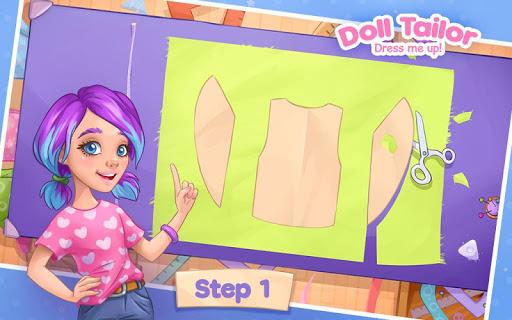 Fashion Dress up games for girls. Sewing clothes – خیاطی - Gameplay image of android game