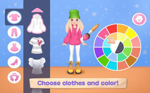 Fashion Dress up girls games - Gameplay image of android game