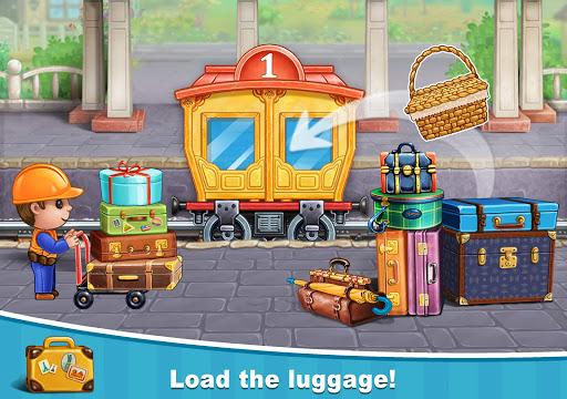 Train Games for Kids: station - Gameplay image of android game