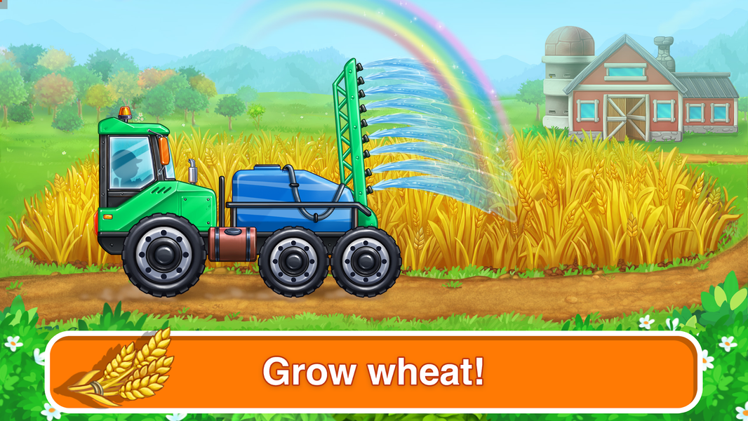 Wheat Harvest: Farm Kids Games - عکس بازی موبایلی اندروید