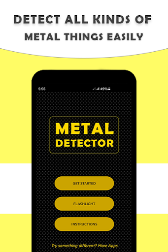 Metal and Gold Detector App - عکس برنامه موبایلی اندروید