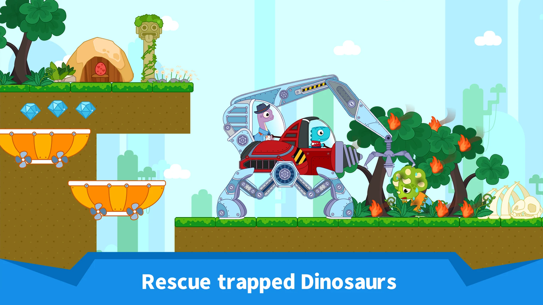 Max’s Dino Squad - Gameplay image of android game