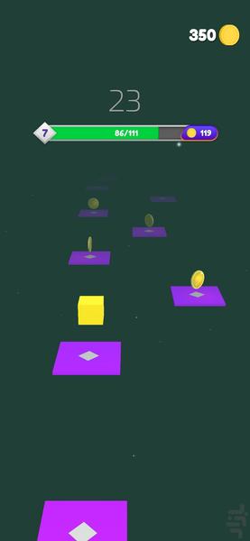 HopCube - Gameplay image of android game