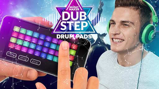 Drum Pad dubstep music maker dj - Gameplay image of android game