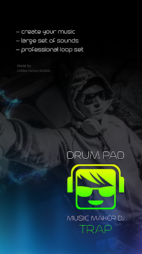 Drum Pad TRAP music maker dj - Gameplay image of android game