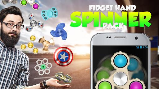 Fidget hand spinner pack - عکس بازی موبایلی اندروید