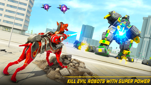 BMX Cycle Robot Transform War - عکس برنامه موبایلی اندروید