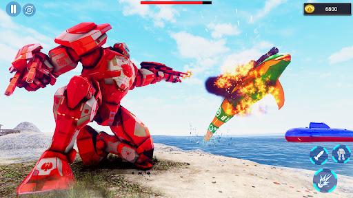 Dolphin Robot Transform Wars - عکس بازی موبایلی اندروید