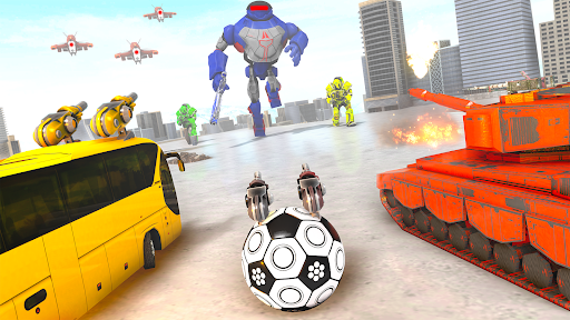 Football Robot Car Games - عکس بازی موبایلی اندروید