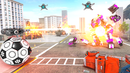 Football Robot Car Games - عکس بازی موبایلی اندروید