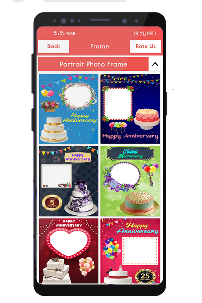 Anniversary Photo Frame - Image screenshot of android app