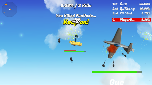 SkyFighters.io - a new .io game - Gameplay image of android game