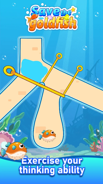 Save The Goldfish - عکس بازی موبایلی اندروید