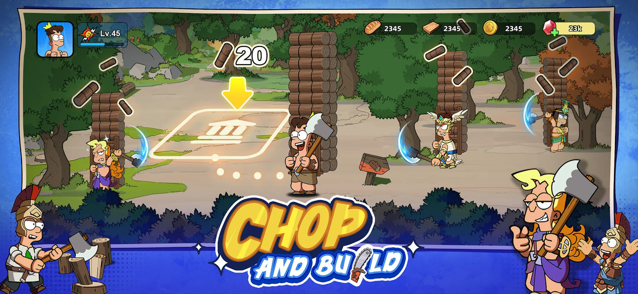 Gods Chaos - Gameplay image of android game