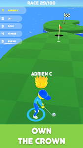 Golf Race - World Tournament - Gameplay image of android game