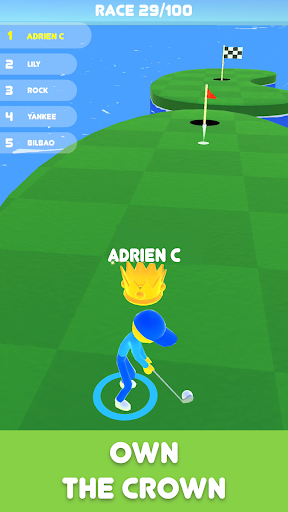 Golf Race - World Tournament - Gameplay image of android game
