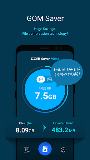 GOM Saver: Free up space on yo - عکس برنامه موبایلی اندروید