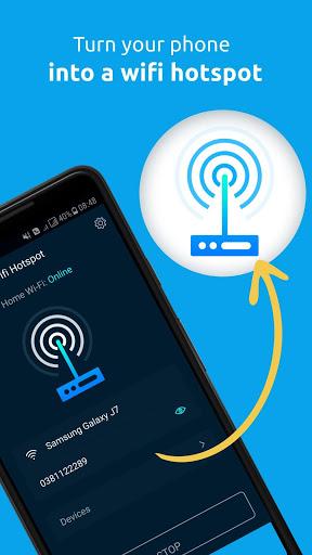 WiFi Hotspot, Personal hotspot - Image screenshot of android app