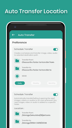 Auto Move To SD Card / Folder - عکس برنامه موبایلی اندروید