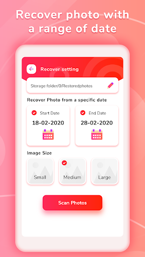 Recover & Restore Deleted Photos - Image screenshot of android app