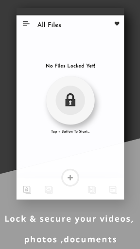 Video Photo Document Locker - Image screenshot of android app