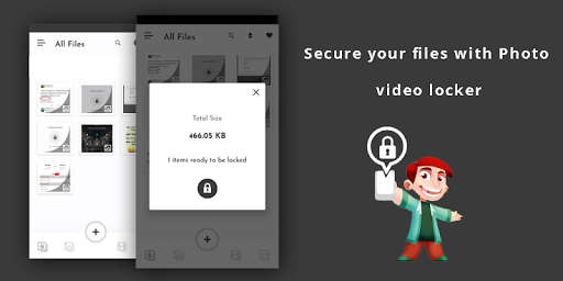 Video Photo Document Locker - Image screenshot of android app