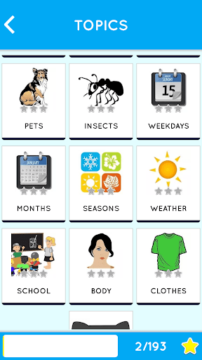 Learn English for beginners - عکس بازی موبایلی اندروید