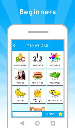 Learn Spanish for beginners - Image screenshot of android app