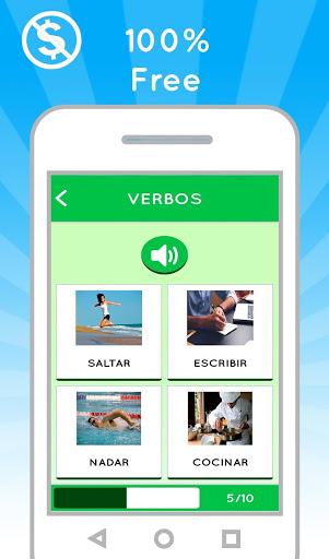 Learn Spanish for beginners - Image screenshot of android app