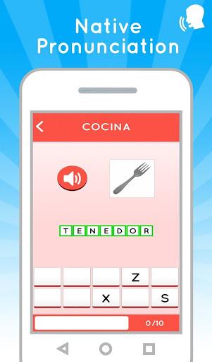 Learn Spanish for beginners - عکس برنامه موبایلی اندروید