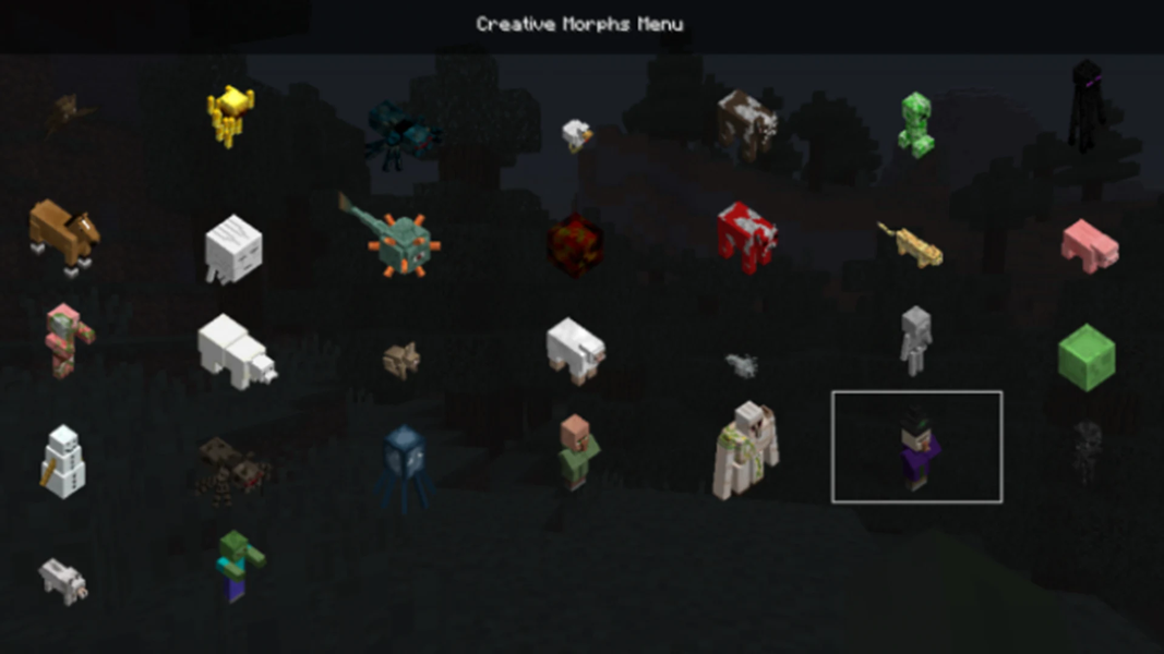 Morph Minecraft Mod - عکس برنامه موبایلی اندروید