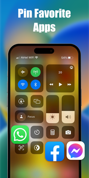 Control Center: Quick Panel - Image screenshot of android app