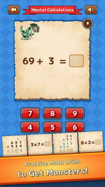 Hunter's Math for Elementary - عکس بازی موبایلی اندروید