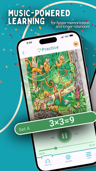 Musical Multiplication - Image screenshot of android app
