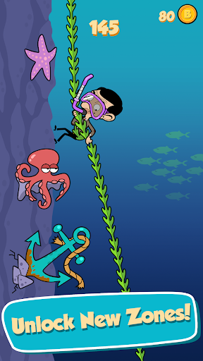 Mr Bean - Risky Ropes - Gameplay image of android game