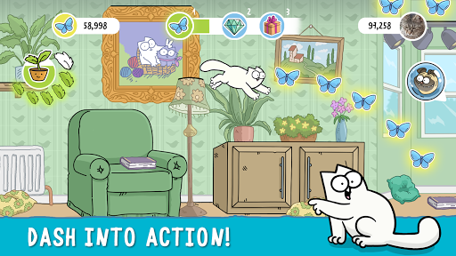 Simon's Cat Dash - عکس بازی موبایلی اندروید