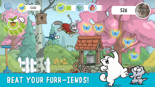 Simon's Cat Dash - عکس بازی موبایلی اندروید
