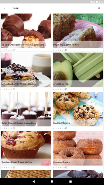 Appetizer Recipes - Image screenshot of android app