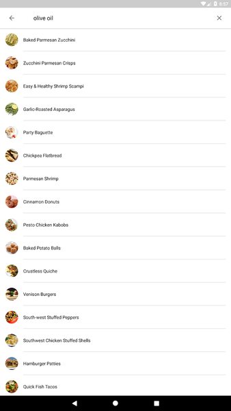 Appetizer Recipes - Image screenshot of android app