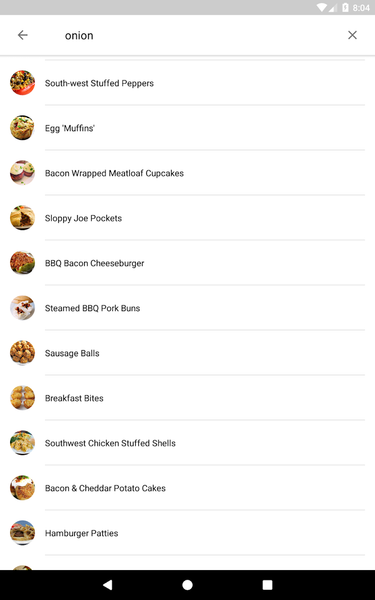 Appetizer Recipes - Image screenshot of android app