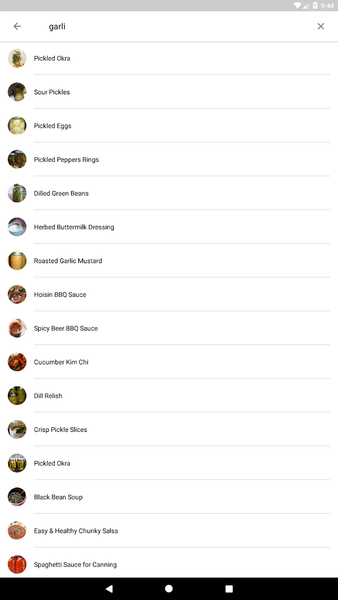 Canning Recipes - Image screenshot of android app