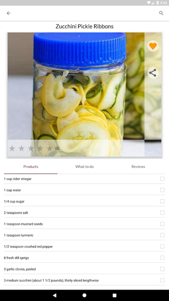 Canning Recipes - Image screenshot of android app
