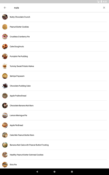 Dessert Recipes - Image screenshot of android app