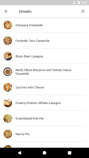 Oven Recipes - Image screenshot of android app