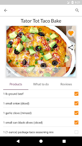 Oven Recipes - Image screenshot of android app