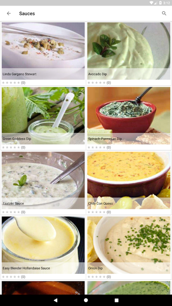 Sauce Recipes - Image screenshot of android app
