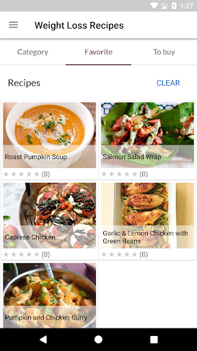 Weight Loss Recipes - Image screenshot of android app